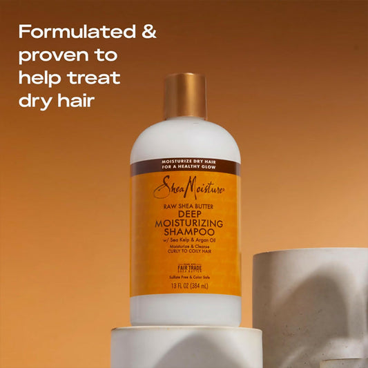 Shea Moisture Raw Shea Butter Deep Moisturizing Shampoo- 384ml