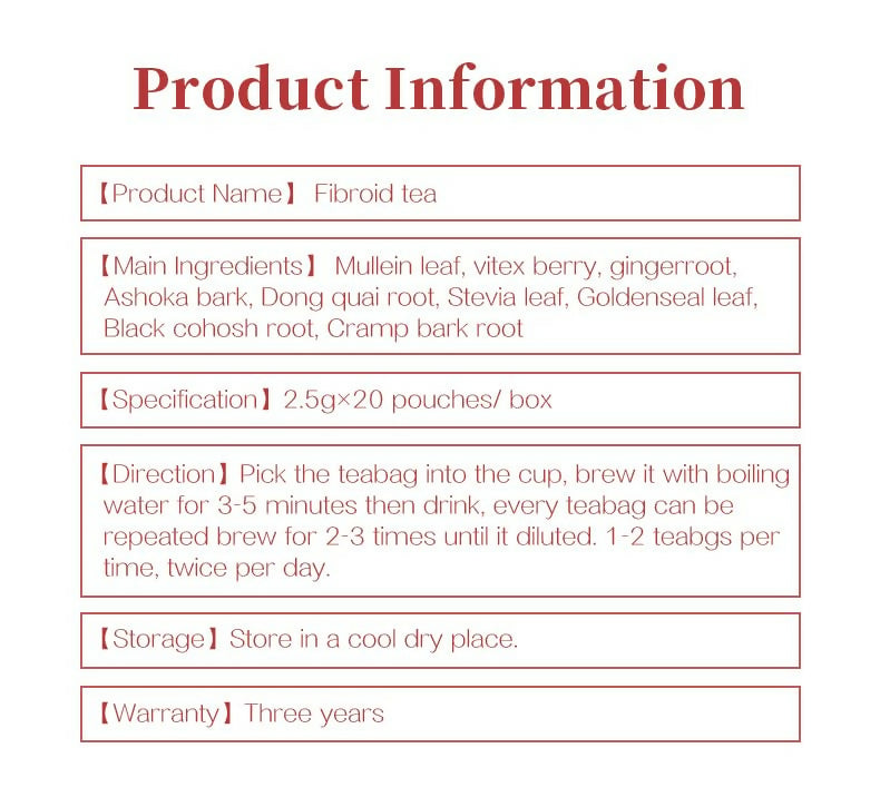 Wins Town Herbal Fibroid Tea Bags