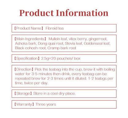 Wins Town Herbal Fibroid Tea Bags