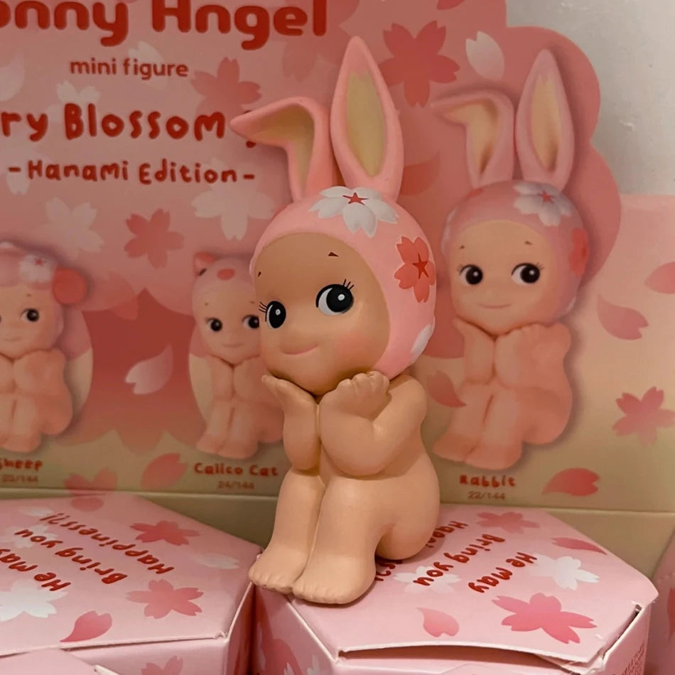 2025 Hot Sell Angels Cherry Blossom Series Anime Figures Ornaments Dolls Fans Children Gift Random