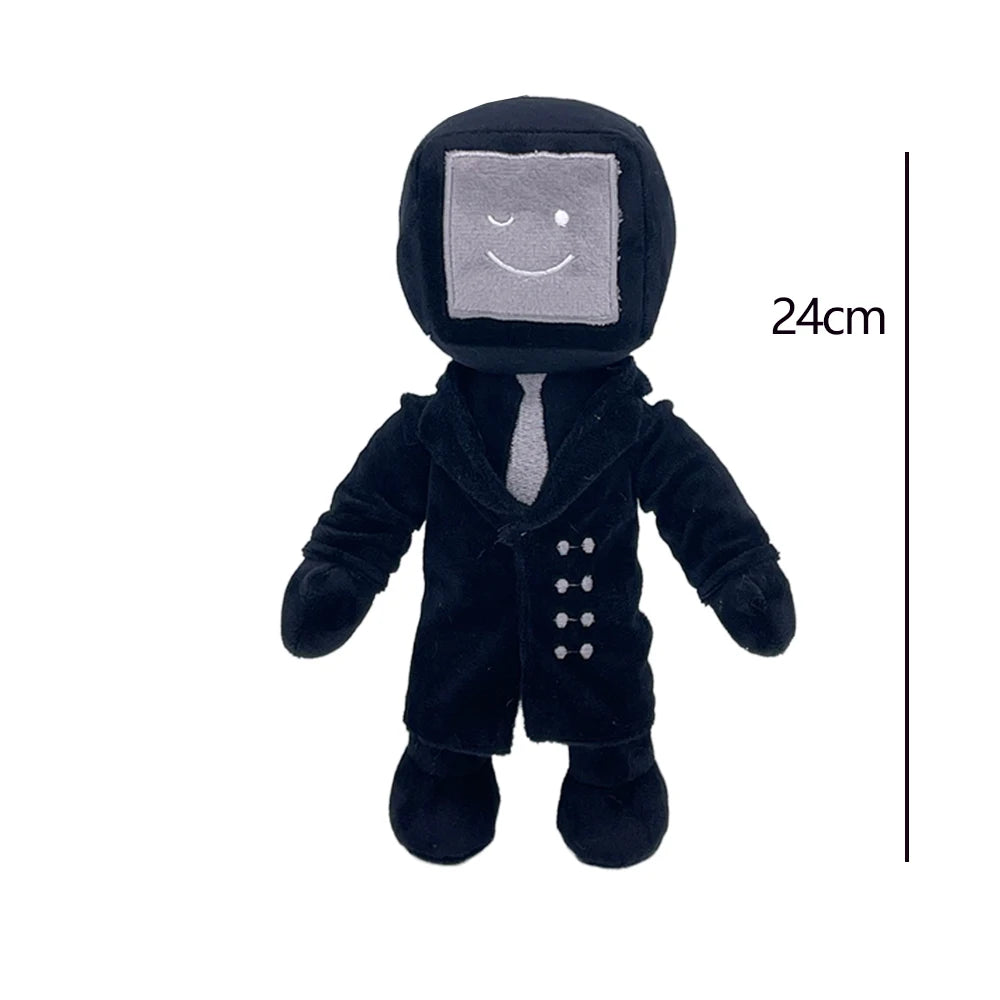 12pcs Skibidi Toilet Plush Toy New Skibidi Doll Stuffed Toy Skibidi Speakerman Plush Camara Camera Man Plush Stuffed Soft Toy