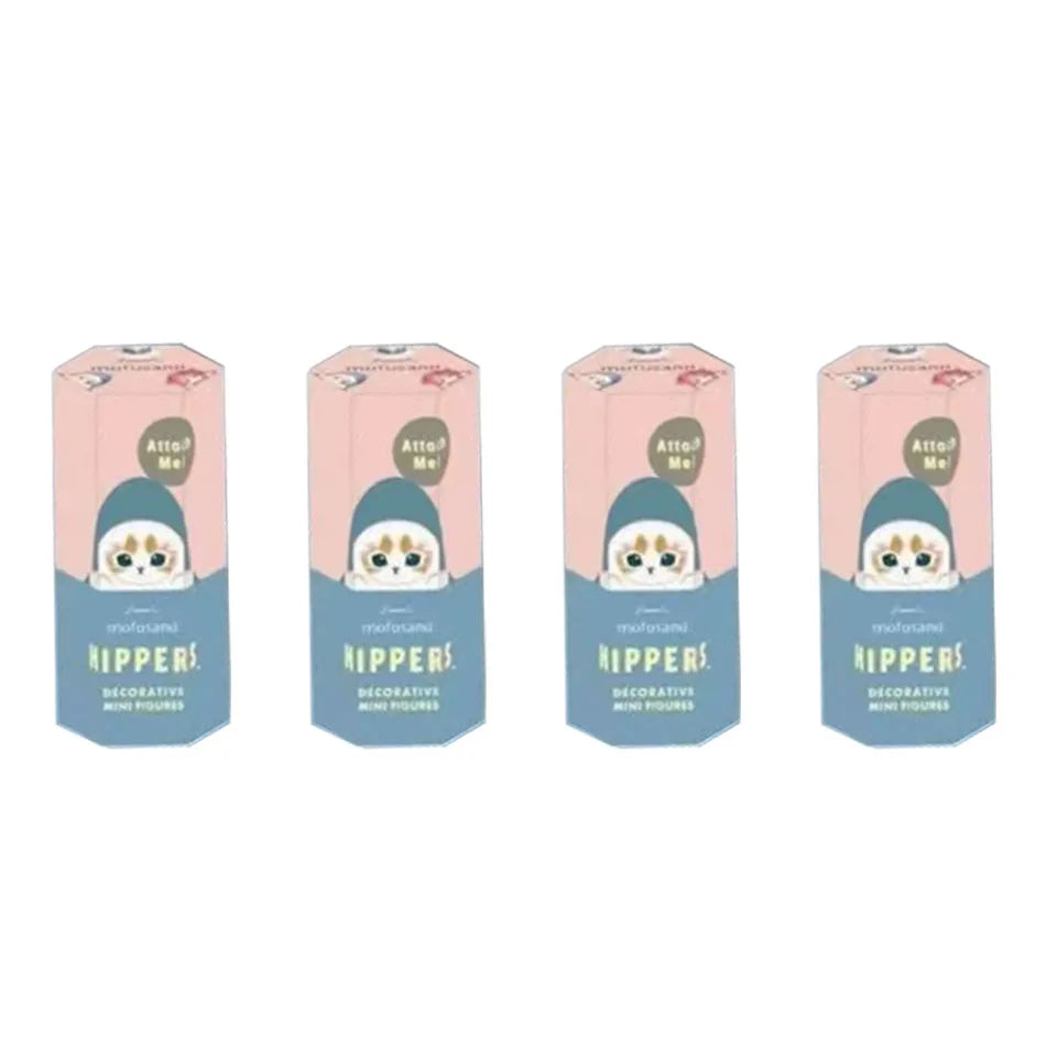 Kawaii Mofusand Hippers Series Blind Box Action Figure Cute Doll Mystery Box Mobile Phone Car Decor Accessories Toys