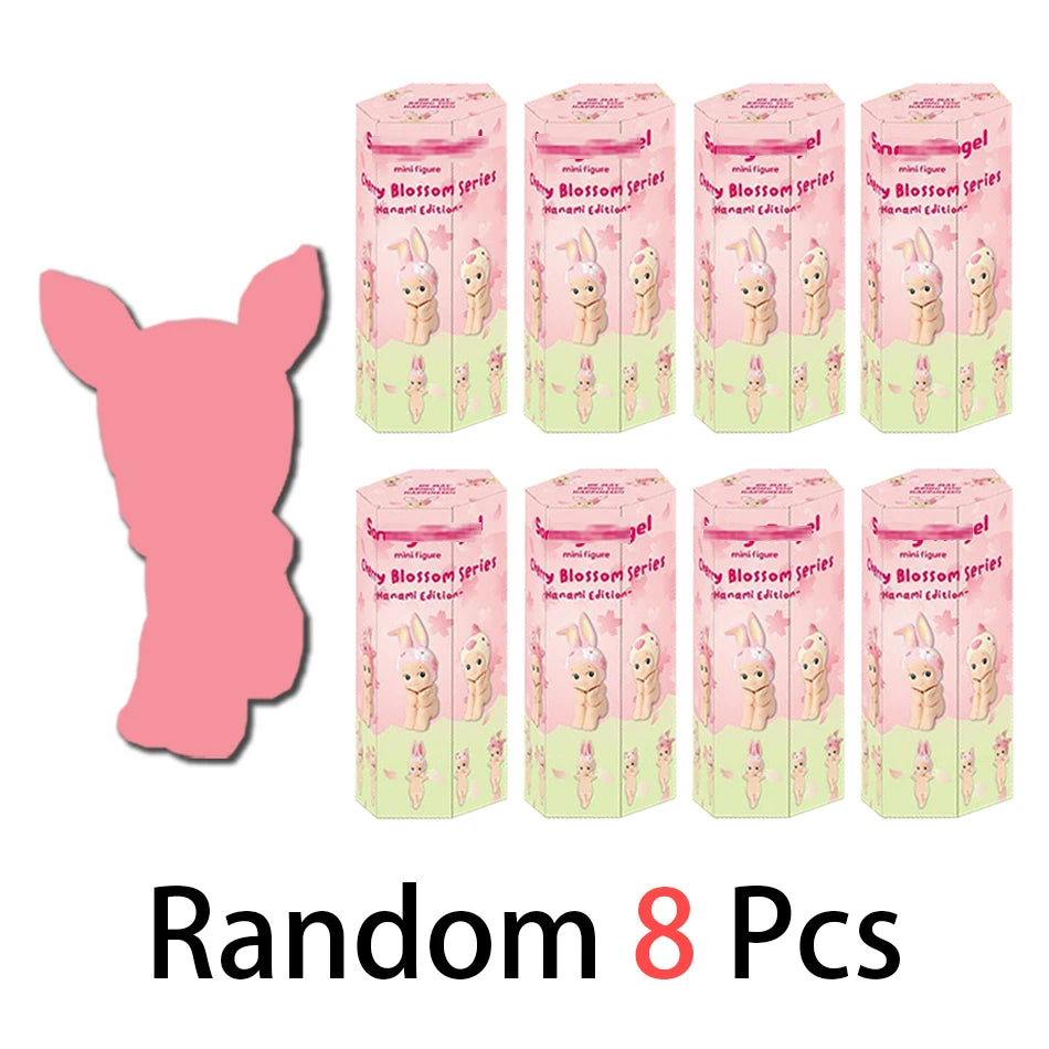 2025 Hot Sell Angels Cherry Blossom Series Anime Figures Ornaments Dolls Fans Children Gift Random