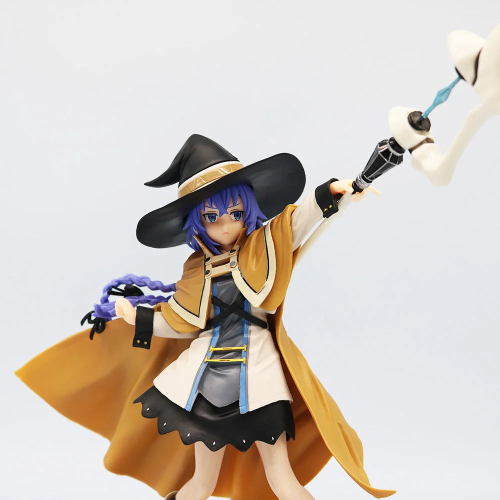 25cm Magician Roxy Migurdia Action Figure Mushoku Tensei：Jobless Reincarnation Anime Figure PVC Adult Collection Model Doll Toys