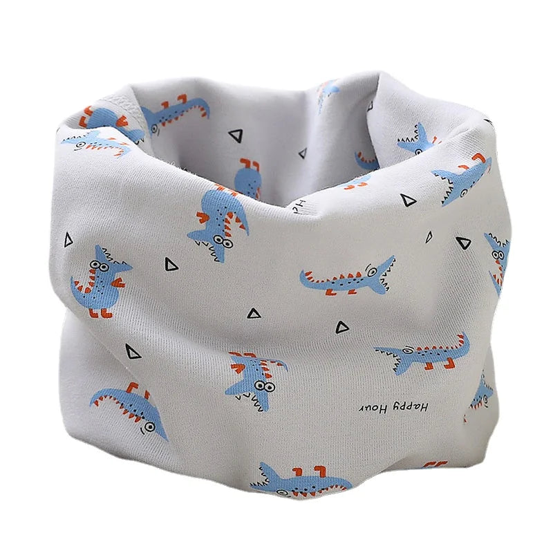 New Spring Autumn Winter Baby Scarf for Boys Girls Infant Scarves Children's Cotton Scarf Kids Warm O Ring Magic Neckerchief