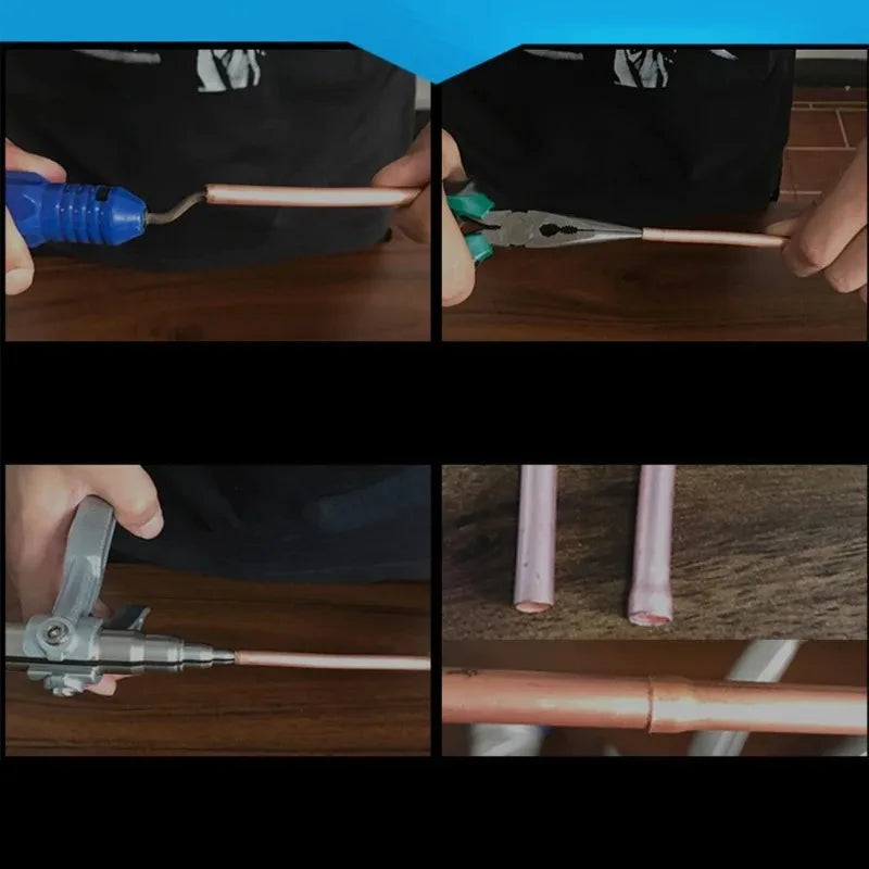 Soft Copper Tube Expander Manual Refrigeration Install Hand Expanding for Repairing Connecting Refrigeration Air Conditioner