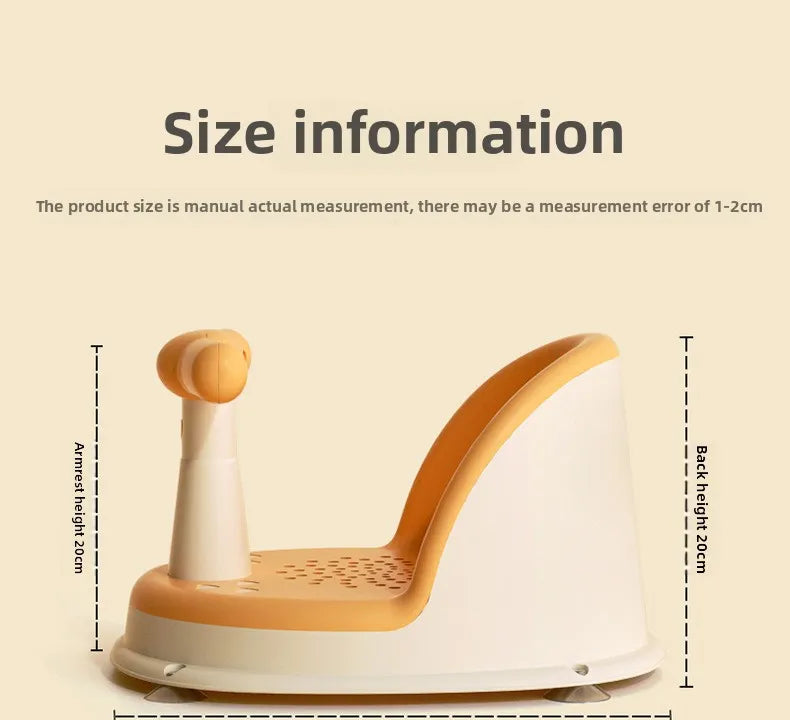 Baby bath seat kidsbathhandy gadgetbath stool can sit baby bath chair bathtub bracket non-slip bath stool