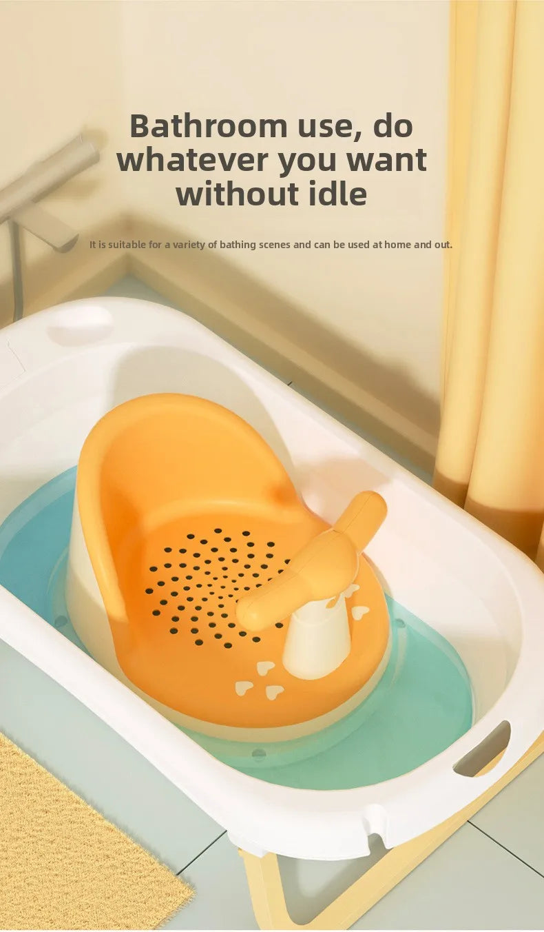 Baby bath seat kidsbathhandy gadgetbath stool can sit baby bath chair bathtub bracket non-slip bath stool