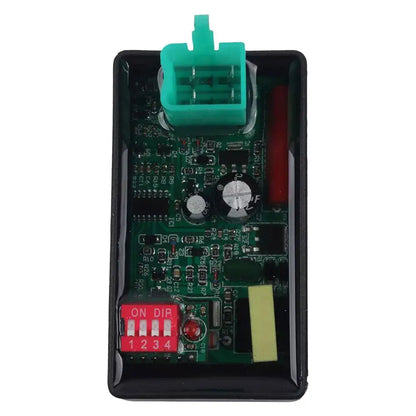 Motorcycle Lgnition 6 Pin 5 Pin AC CDI Box 4 Pin DC CDi with DIP Switch Speed limit4000-12000 for BIZ100 SUPER100 XY50-Q WEB100