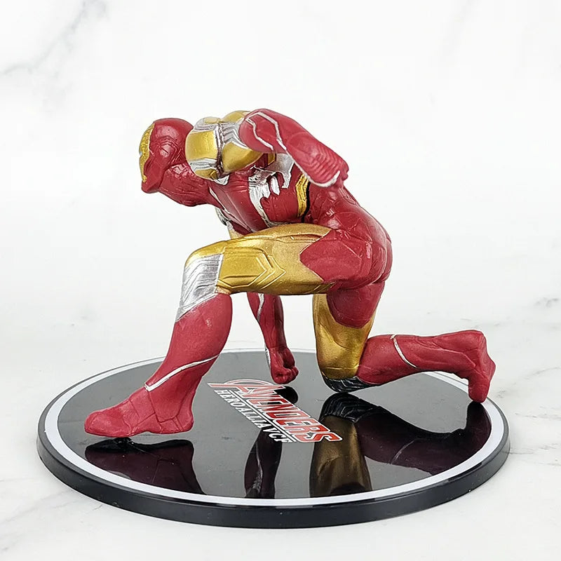Marvels Spidermans movie Model Plate Car Decoration Doll birthday toy gift PVC model decoration Action Figure Toys Gift