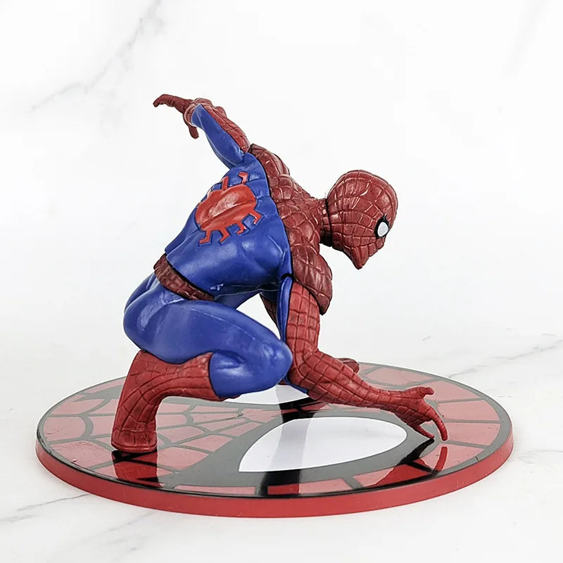 Marvels Spidermans movie Model Plate Car Decoration Doll birthday toy gift PVC model decoration Action Figure Toys Gift