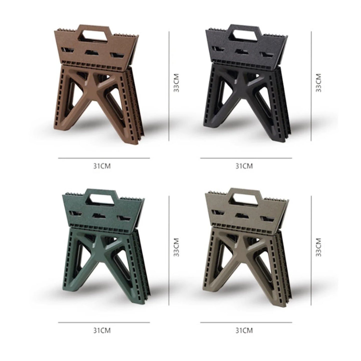 Outdoor Small Stool Portable Folding Stool High Load Bearing Durable Small Chair Fishing Stool Beach Stool Camping Stool