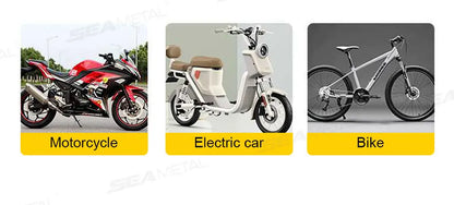 BLALION Motorcycle Scooter Wheel Password Disc Brake Lock Anti-pry Disc Lock Protect Rust-proof Electric Bike Anti-theft Lock