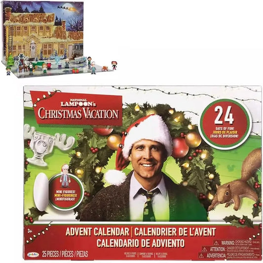 National Lampoon’s Christmas Vacation Advent Calendar 2024Contains 24 Gifts Christmas Countdown Calendar Gift Vacation Figures