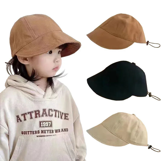 1-3Y Spring Summer Sun Hat Beach Toddler Baby Baseball Cap Kids Visor Cap Baby Hat for Girls Boys Travel Children Sun Cap