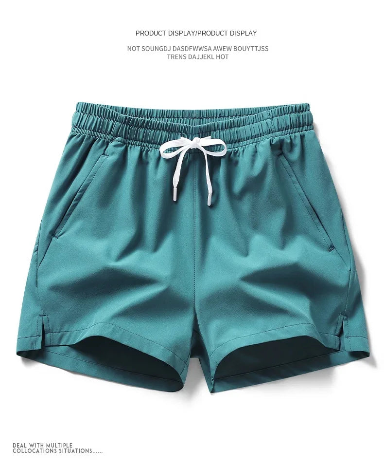 2024 summer hot selling sports shorts, running pants, three piece pants, men's and women's zippered pockets, couple's short