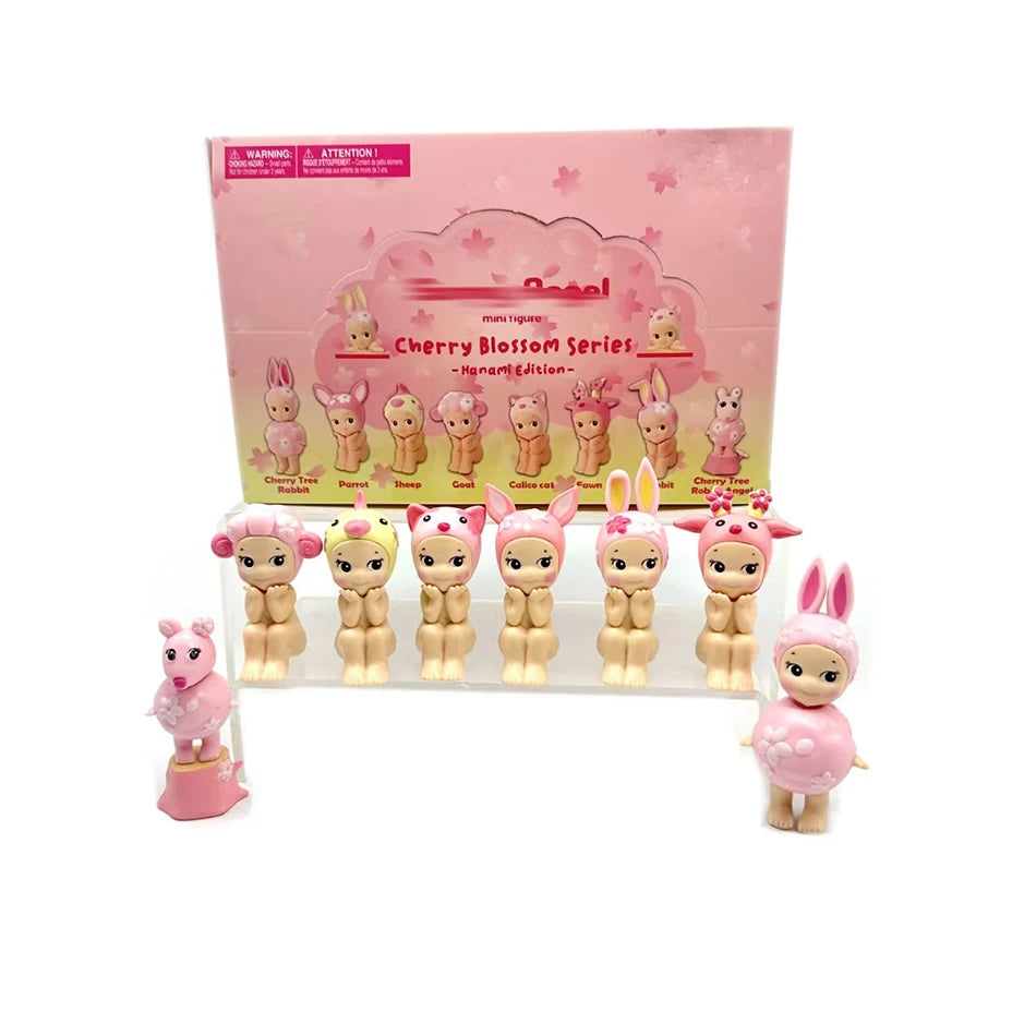 2025 Hot Sell Angels Cherry Blossom Series Anime Figures Ornaments Dolls Fans Children Gift Random
