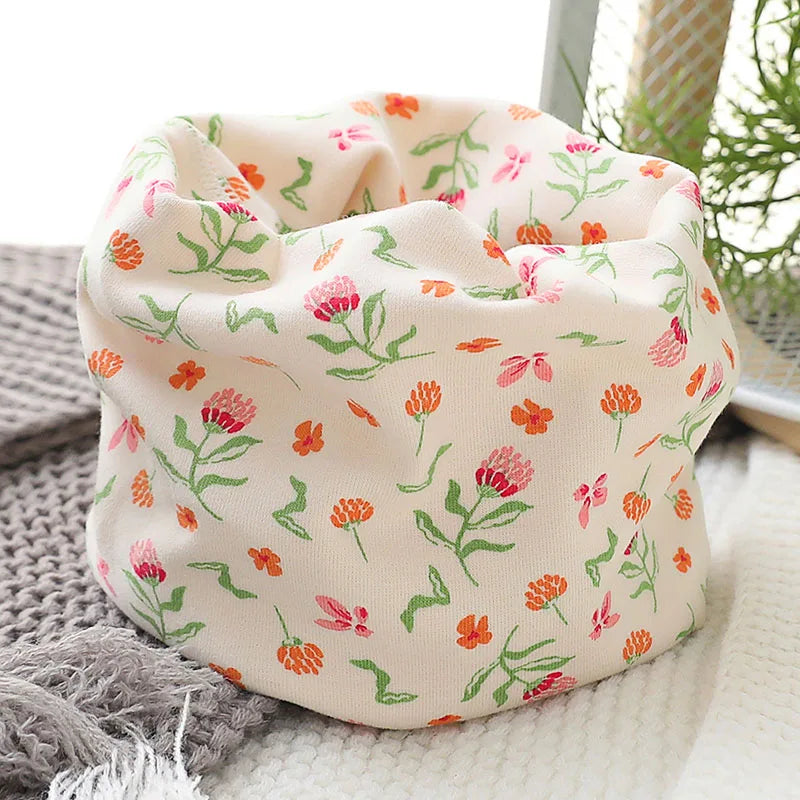 New Spring Autumn Winter Baby Scarf for Boys Girls Infant Scarves Children's Cotton Scarf Kids Warm O Ring Magic Neckerchief