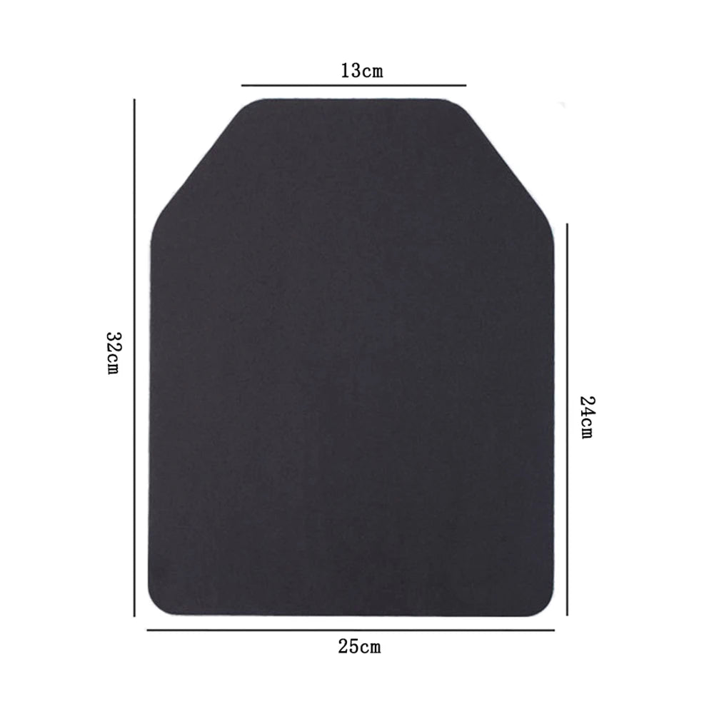 2pcs Tactical Vest EVA Plates Body Carrier Vests SAPI Shock Plate for Outdoor Hunting Airsoft Paintball War Game Protective