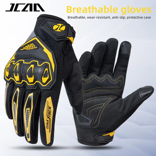 Summer Motorcycle Gloves Men Women Breathable Anti-fall Motorbike Racing Gloves Touch Screen Motocross Biker Gloves