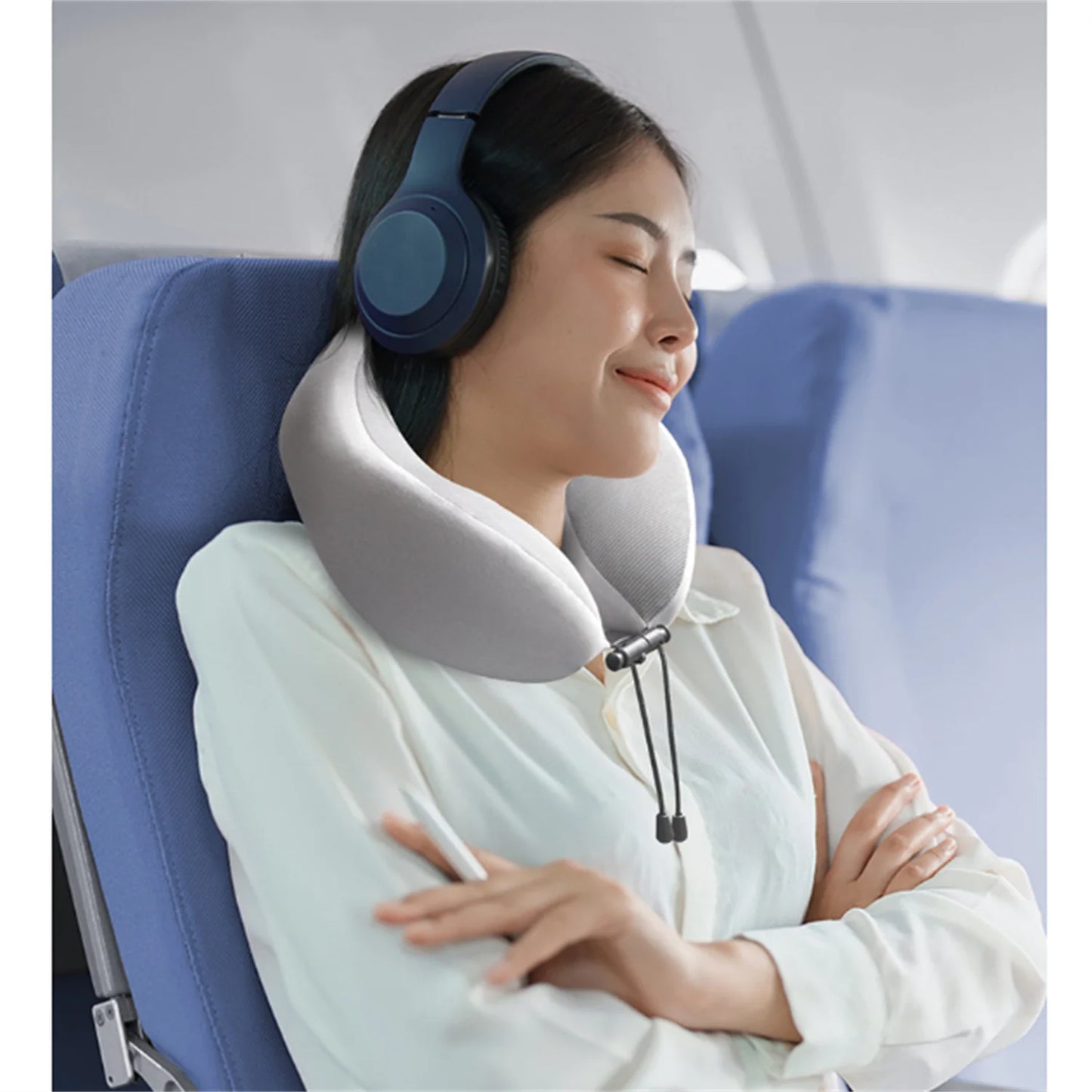 U-shaped pillow, neck pad, special neck pillow, memory foam, aircraft neck pillow, nap pillow, student travel sleep, U-shaped pi