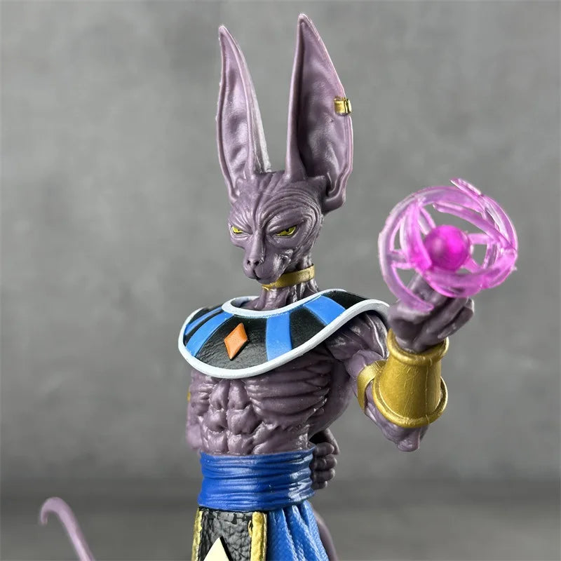 In Stock 30cm Anime Dragon Ball Z Beerus Figure Super God of Destruction Figures Collection Model Toy For Children Gifts