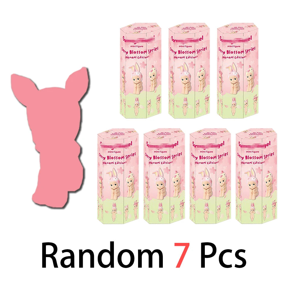 2025 Hot Sell Angels Cherry Blossom Series Anime Figures Ornaments Dolls Fans Children Gift Random