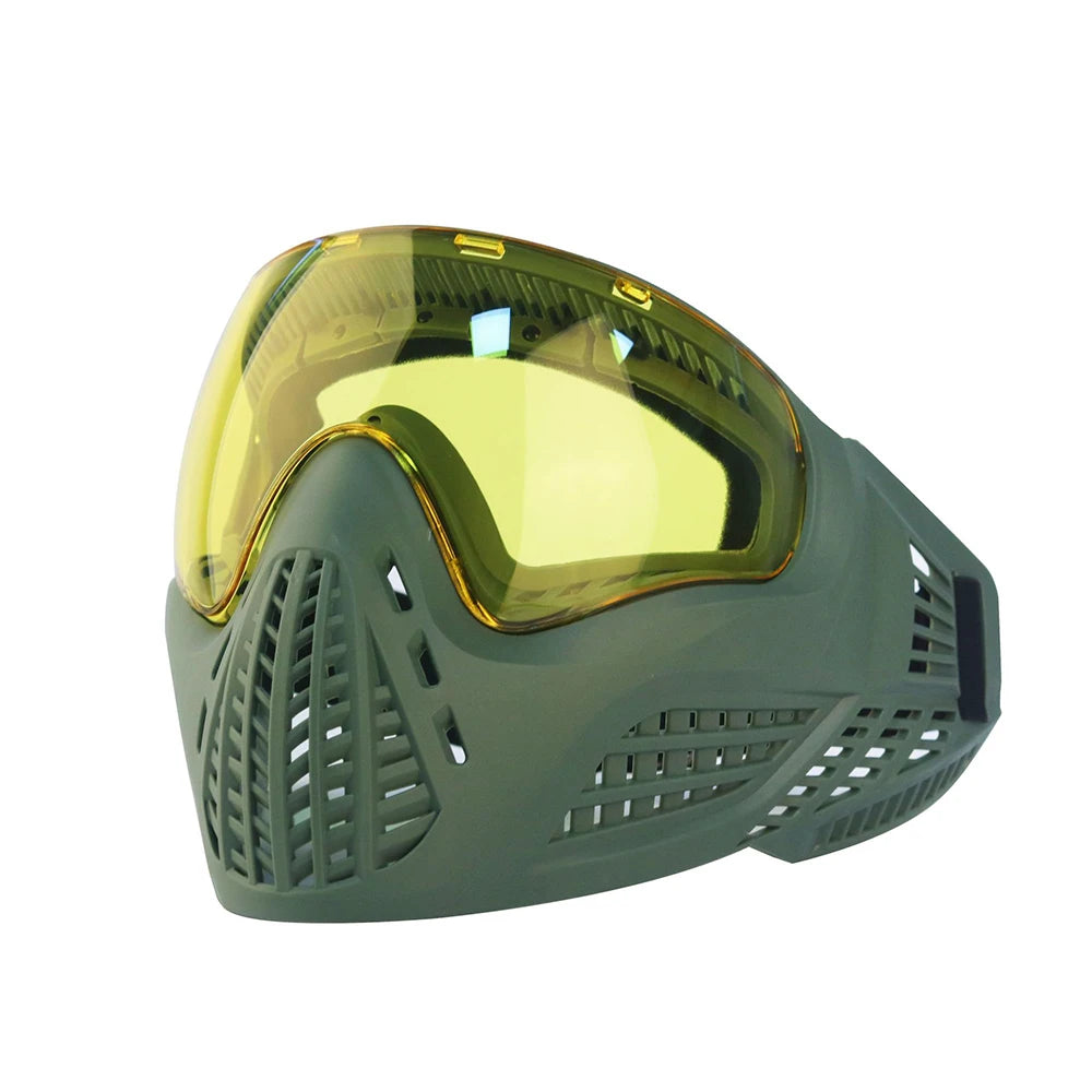 Tactical Phantom Mask with Anti-Fog Goggles Outdoor Airsoft Full Face Mask War Games Hunting Paintball Protective Mask