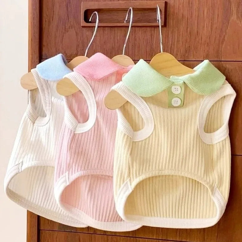 Summer Clothes for Dogs Puppy Shirt Blouse Spring Pets Clothing Dog Doggy Pet Shirts Apparel Supplies