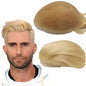 NLW Toupee for Men Human Hair Prosthesis Mens Swiss Lace Hair Replacement System Hair units base 10*8 Hair pieces