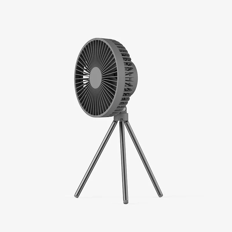 10000mAh/4000mAh Camping Fan Rechargeable Desktop Portable Circulator Wireless Ceiling Electric Fan with Power Bank LED Lighting