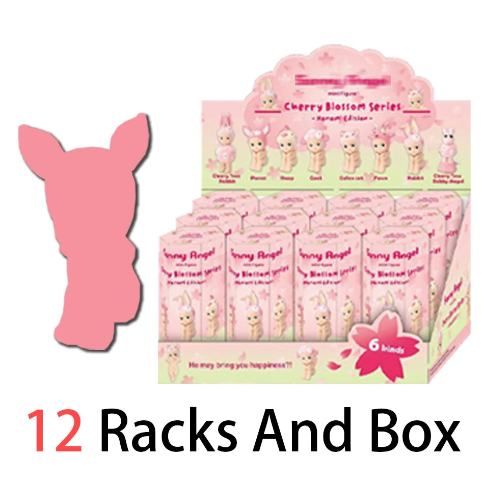 2025 Hot Sell Angels Cherry Blossom Series Anime Figures Ornaments Dolls Fans Children Gift Random