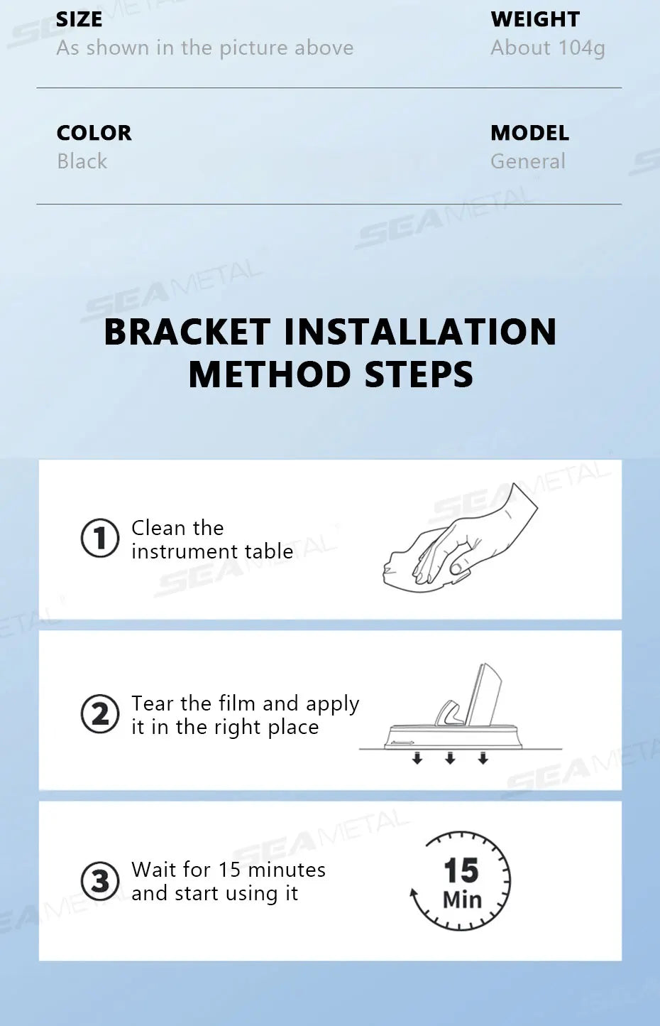 BLALION 360° Rotation Car Phone Holder Mat Pad Dashboard Automatic Clamping Anti Slip Anti bumping Stand For Phone GPS Bracket