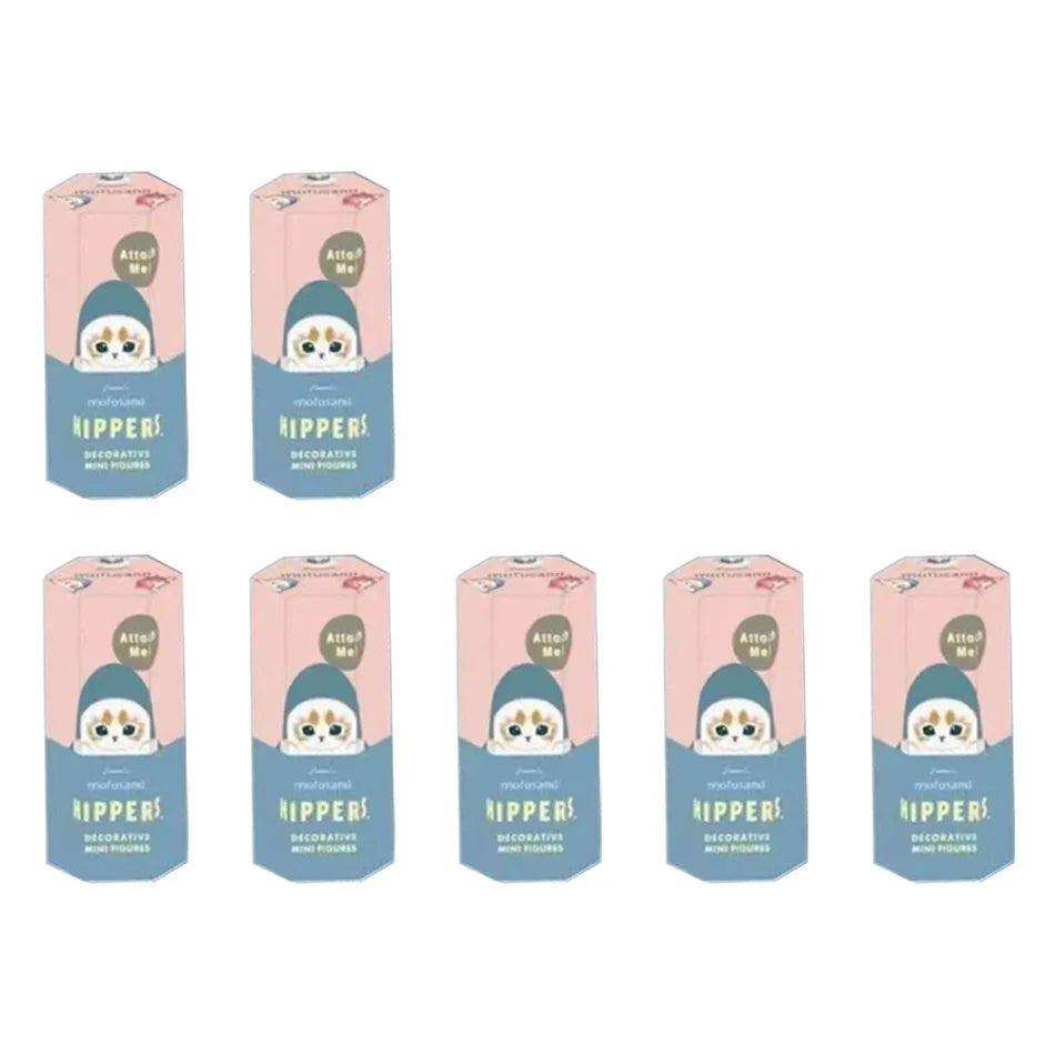 Kawaii Mofusand Hippers Series Blind Box Action Figure Cute Doll Mystery Box Mobile Phone Car Decor Accessories Toys