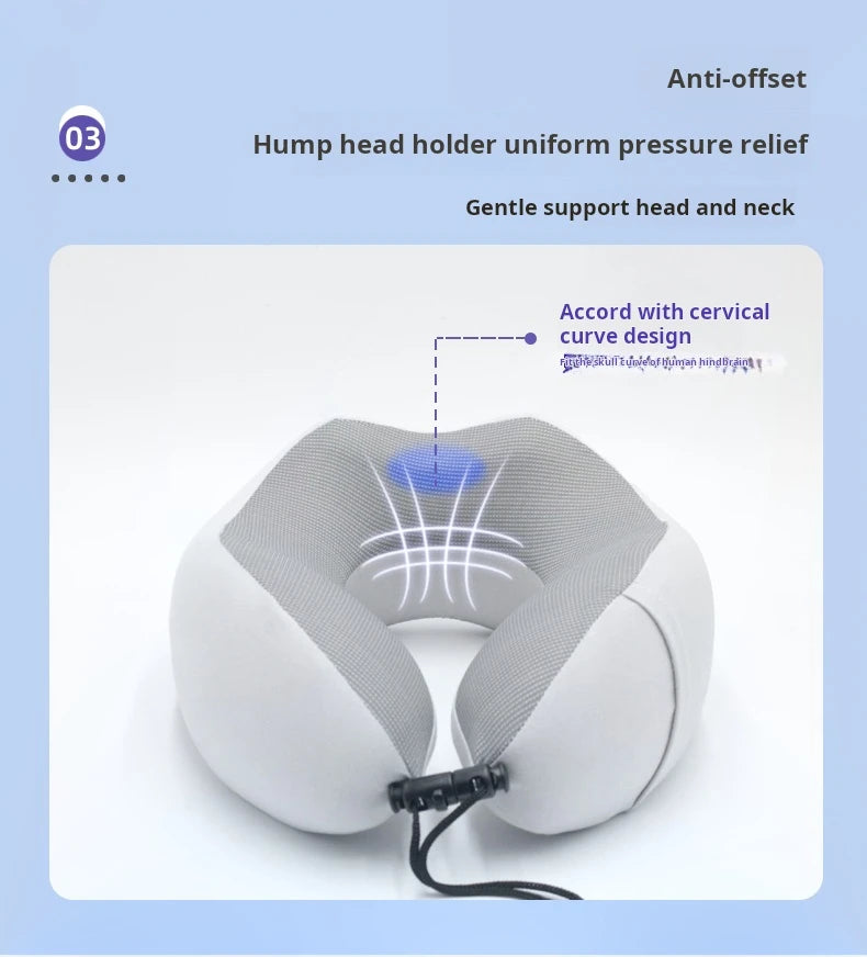 U-shaped pillow, neck pad, special neck pillow, memory foam, aircraft neck pillow, nap pillow, student travel sleep, U-shaped pi