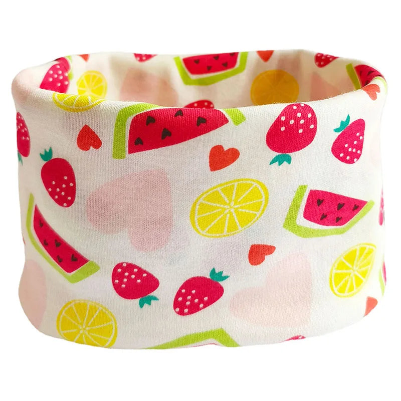New Cotton Baby Scarf Infant Muffler Spring Autumn Winter Kids Neck Gaiter Boys Girls Neckerchief Children Scarves