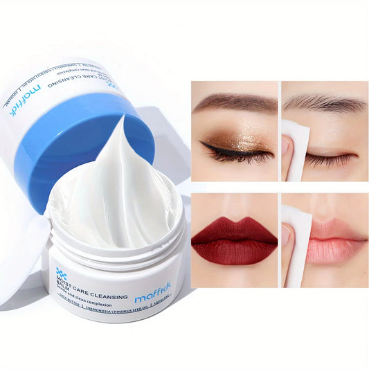 Makeup Remover Eyes Lips Makeup Removal Unirritating Deep Cleansing Skin Refreshing Moisturize Mild Gentle Makeup Cleaning Cream