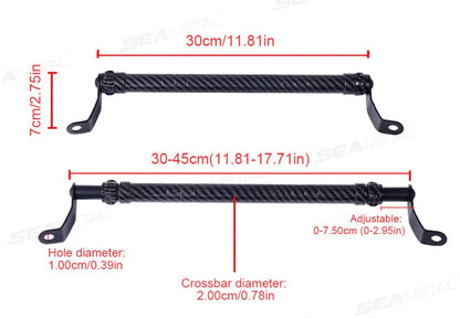 BLALION Motorcycle Handlebar Cross Bar Reinforced Thick Handlebar Pull Rod Front Balance Bar Reinforced Moto Modifiable Parts