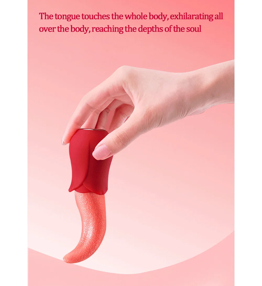 Swing Vibrator for Female Oral Nipple Clitoris Stimulator G-Spot Tongue Licking for Woman Adults Masturbator Sex Toys