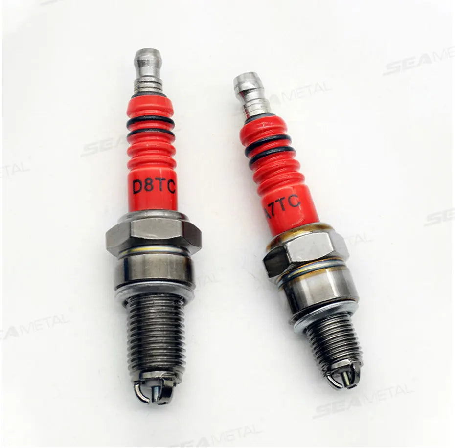 BLALION Racing Spark Plug 3 Triple Electrode A7TC D8TC For GY6 CG 50 70 110 125 150CC Motorcycle Atv Scooter Dirt Bike Go Kart