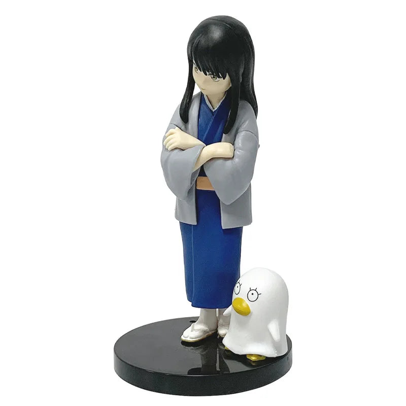 Anime Kids Gintama Gintoki Sakata Katsura Kotarou Action Figure Toys