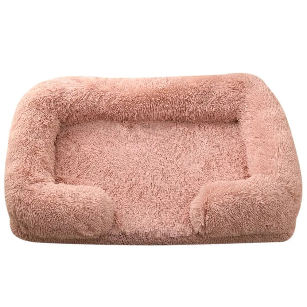 Dog Bed for Winter Puppy Bed Warm Sofa Pets Products Small Cats Mat Pet Supplies Large Baskets Beds Dogs Medium Kennel Big Home
