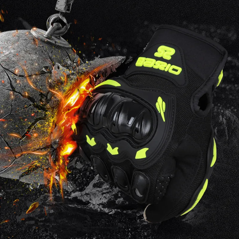 New Off-road Motorcycle Gloves Wearable Breathable Motocross Racing Gloves Touch Screen Biker Cycling Summer Guantes Moto Luvas