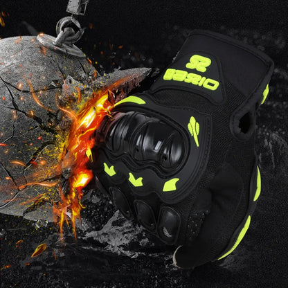 New Off-road Motorcycle Gloves Wearable Breathable Motocross Racing Gloves Touch Screen Biker Cycling Summer Guantes Moto Luvas