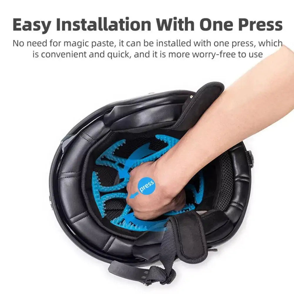 Flexible Helmet Anti-deformation Inner Silicone Pad Ventilate Helmet Liner Pad Helmet Padding Motorcycle Bike Helmet Accessories