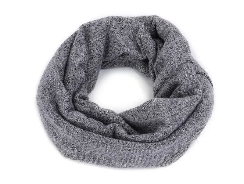 New Cashmere Winter Scarf for Baby Boys Girls Kids Knitted Scarves Unisex Elastic Mufflers Children Autumn Crochet Baby Scarf