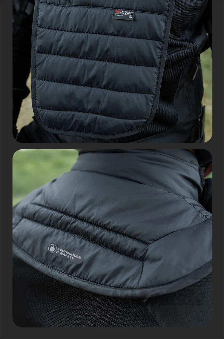 Winter Motorcycle Full Neck Protectors Scarf Windproof Warm Motorbike Motocross Balaclava Fleece Moto Cycling Warm Mask