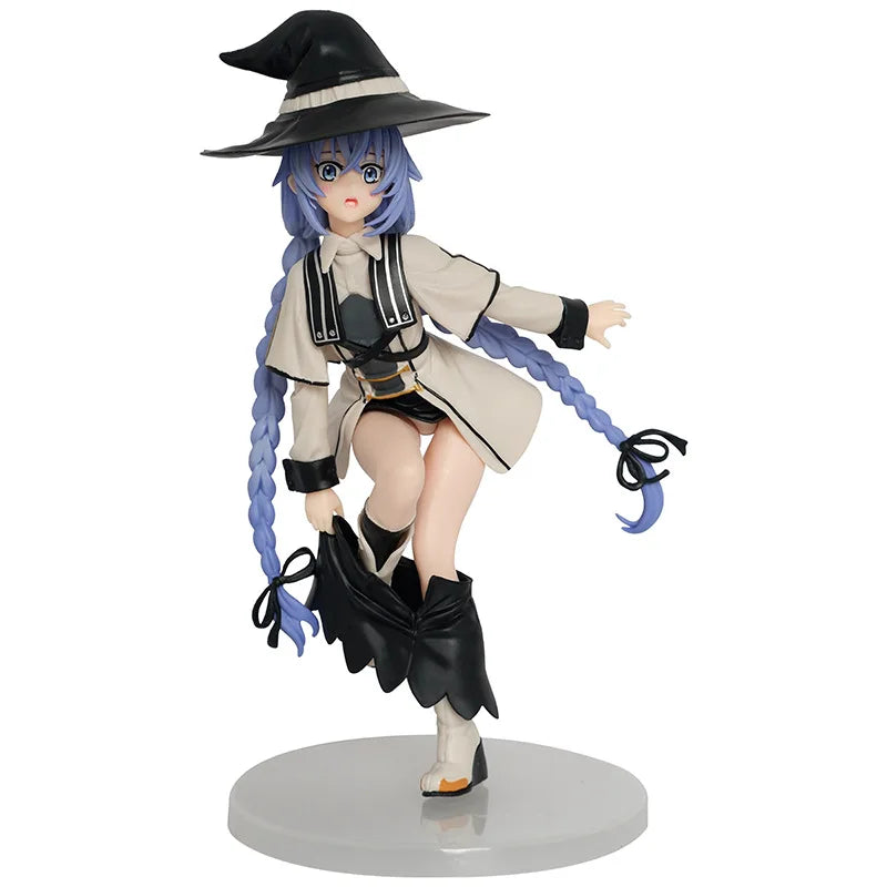 25cm Magician Roxy Migurdia Action Figure Mushoku Tensei：Jobless Reincarnation Anime Figure PVC Adult Collection Model Doll Toys