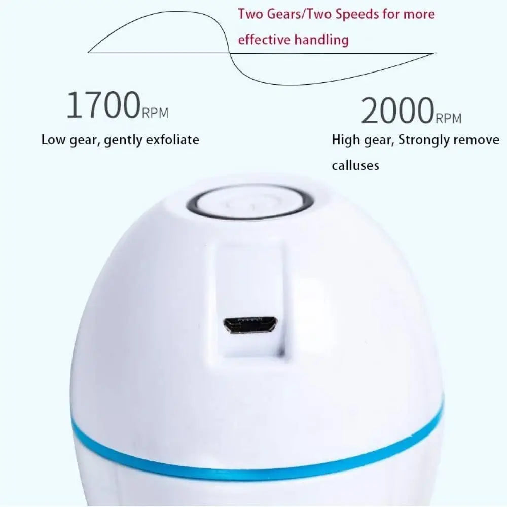 Electric Foot File Rupture Skin Trimmer Dead Skin Foot Professional Electric Pedicure ToolsRechargeable Foot Care Tools