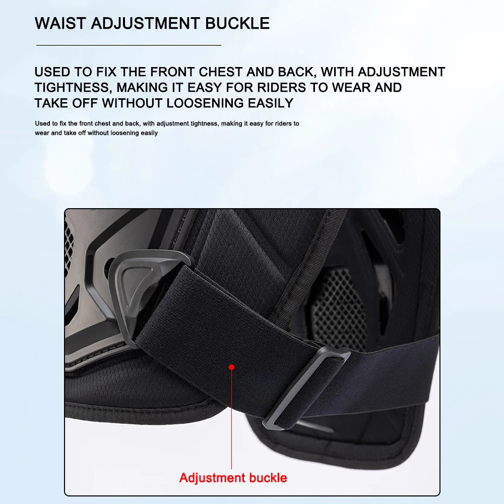 Professional Motorcycle Armor Vest Body Protective Gear Motocross DH MX MTB Dirt Bike Chest Back Protectors Moto Equipment